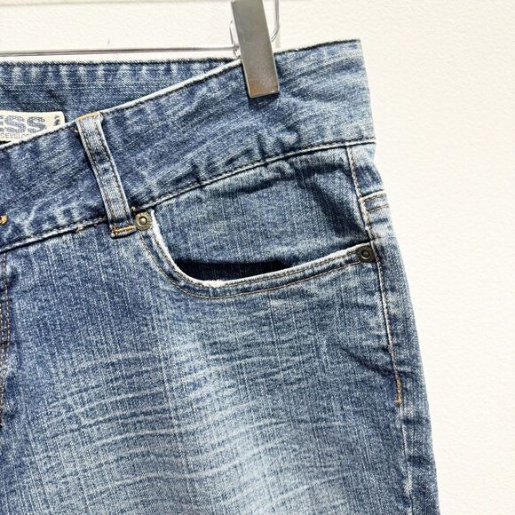 VINTAGE Y2K EXPRESS Precision Fit woman's bootcut denim jeans - Picture 5 of 11